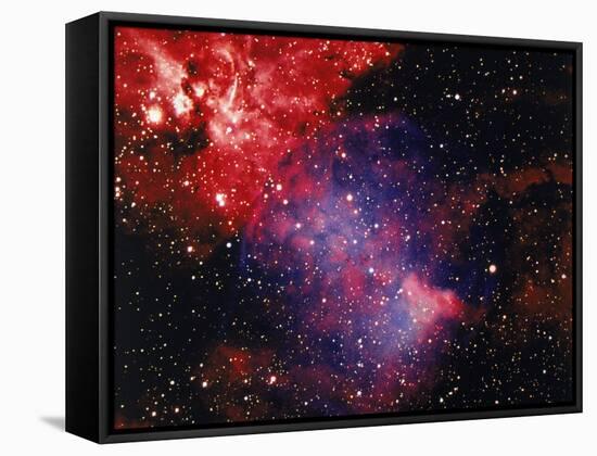 Stars and Nebula-Terry Why-Framed Stretched Canvas