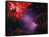 Stars and Nebula-Terry Why-Framed Stretched Canvas