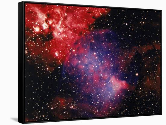 Stars and Nebula-Terry Why-Framed Stretched Canvas