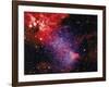 Stars and Nebula-Terry Why-Framed Photographic Print