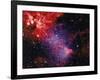 Stars and Nebula-Terry Why-Framed Photographic Print