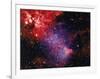 Stars and Nebula-Terry Why-Framed Photographic Print