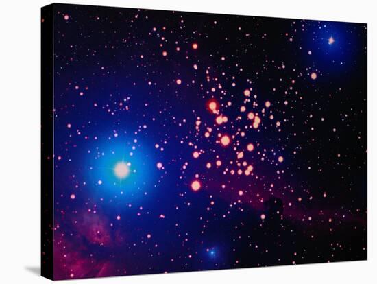 Stars and Nebula-Terry Why-Stretched Canvas