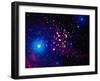 Stars and Nebula-Terry Why-Framed Premium Photographic Print