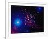 Stars and Nebula-Terry Why-Framed Photographic Print