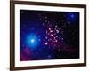 Stars and Nebula-Terry Why-Framed Photographic Print