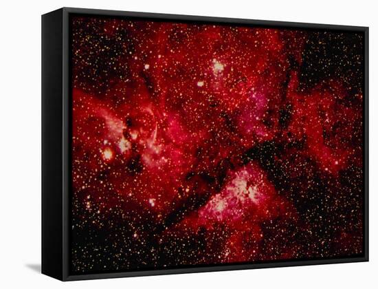 Stars and Nebula-Terry Why-Framed Stretched Canvas