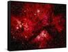 Stars and Nebula-Terry Why-Framed Stretched Canvas