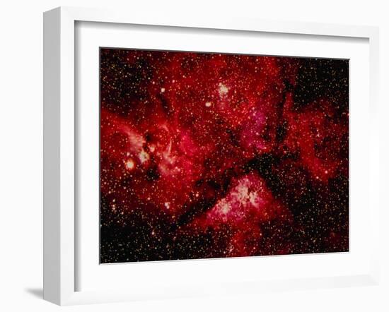 Stars and Nebula-Terry Why-Framed Premium Photographic Print