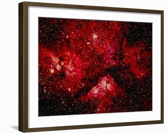 Stars and Nebula-Terry Why-Framed Photographic Print