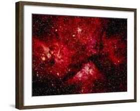 Stars and Nebula-Terry Why-Framed Photographic Print