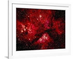 Stars and Nebula-Terry Why-Framed Photographic Print