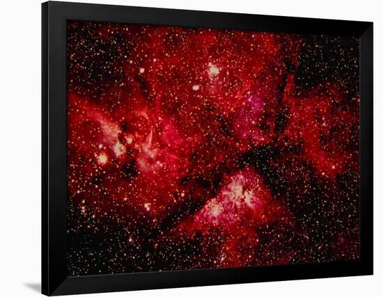 Stars and Nebula-Terry Why-Framed Photographic Print