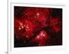 Stars and Nebula-Terry Why-Framed Photographic Print