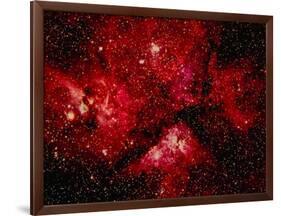 Stars and Nebula-Terry Why-Framed Photographic Print