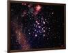 Stars and Nebula-Terry Why-Framed Photographic Print