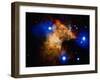 Stars and Nebula-Terry Why-Framed Photographic Print