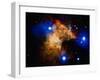 Stars and Nebula-Terry Why-Framed Photographic Print