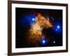 Stars and Nebula-Terry Why-Framed Photographic Print