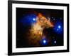 Stars and Nebula-Terry Why-Framed Photographic Print