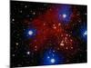 Stars and Nebula-Terry Why-Mounted Photographic Print