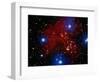 Stars and Nebula-Terry Why-Framed Photographic Print