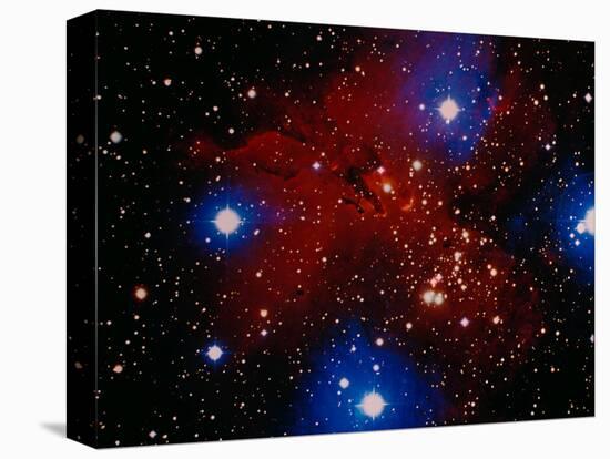 Stars and Nebula-Terry Why-Stretched Canvas