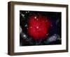 Stars and Nebula-Terry Why-Framed Photographic Print