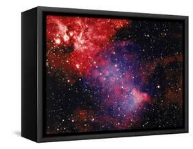 Stars and Nebula-Terry Why-Framed Stretched Canvas