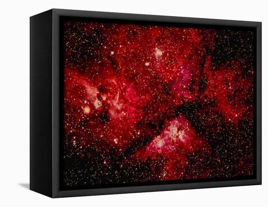 Stars and Nebula-Terry Why-Framed Stretched Canvas