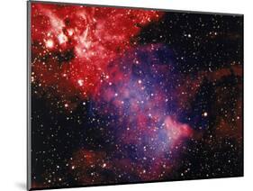 Stars and Nebula-Terry Why-Mounted Photographic Print