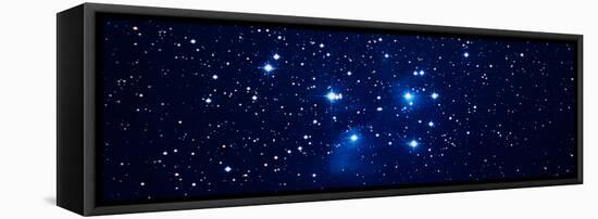 Stars and Nebulae (Photo Illustration)-null-Framed Stretched Canvas