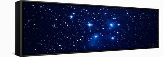 Stars and Nebulae (Photo Illustration)-null-Framed Stretched Canvas