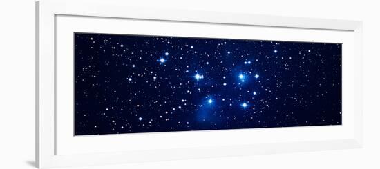 Stars and Nebulae (Photo Illustration)-null-Framed Photographic Print