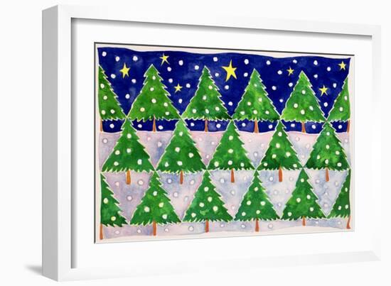 Stars and Snow-Cathy Baxter-Framed Giclee Print