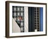 Stars and Stripes and Skyscrapers, Dallas, Texas, USA-Christopher Rennie-Framed Photographic Print