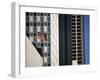 Stars and Stripes and Skyscrapers, Dallas, Texas, USA-Christopher Rennie-Framed Photographic Print