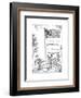 Stars and stripes - Cartoon-John O'brien-Framed Premium Giclee Print