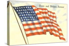 Stars and Stripes Forever, Flag-null-Stretched Canvas