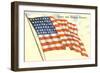 Stars and Stripes Forever, Flag-null-Framed Art Print