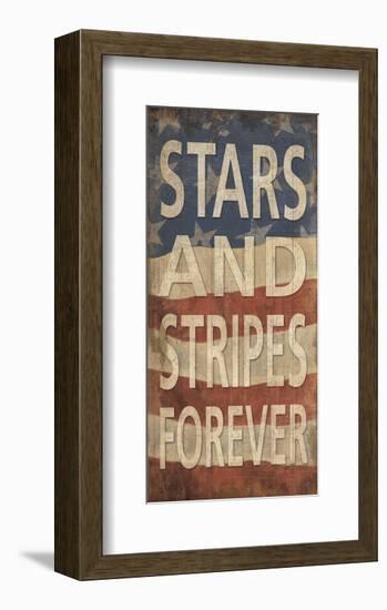 Stars and Stripes Forever-Sparx Studio-Framed Art Print