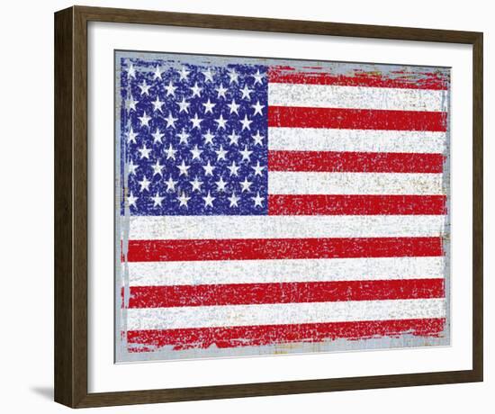 Stars and Stripes-Ben James-Framed Giclee Print