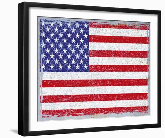 Stars and Stripes-Ben James-Framed Giclee Print