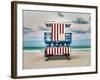 Stars and Stripes-Shelley Lake-Framed Photographic Print