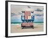 Stars and Stripes-Shelley Lake-Framed Photographic Print