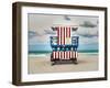 Stars and Stripes-Shelley Lake-Framed Photographic Print