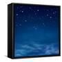Stars in the Night Sky-egal-Framed Stretched Canvas