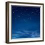 Stars in the Night Sky-egal-Framed Photographic Print
