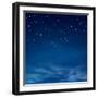 Stars in the Night Sky-egal-Framed Photographic Print