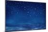 Stars in the Night Sky-egal-Mounted Photographic Print